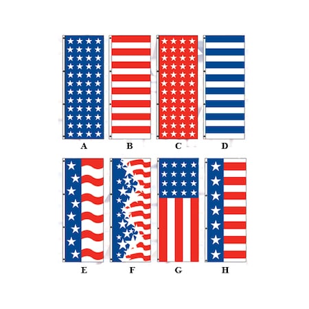 Everwave American Drape Flags: Style A